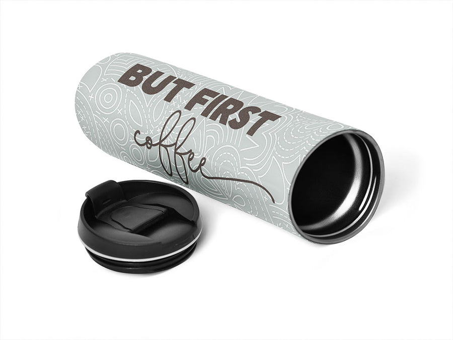 3M 180mC Chocolate Brown Metallic Water Bottle DIY Stickers