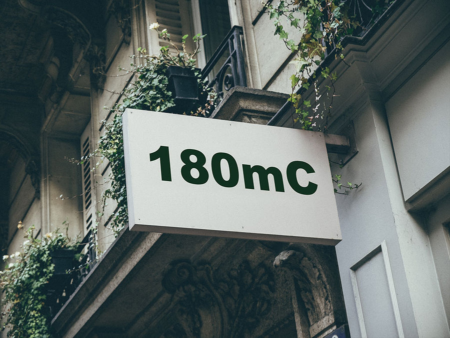 3M Controltac 180mC Bottle Green Installed Building Sign