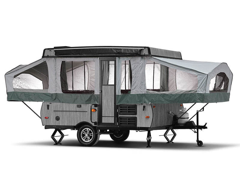 3M 2080 Brushed Titanium DIY Truck Camper Wraps