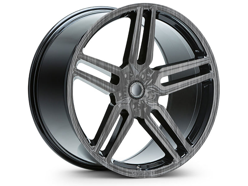 3M™ 2080 Brushed Titanium Vinyl Rim Wrap