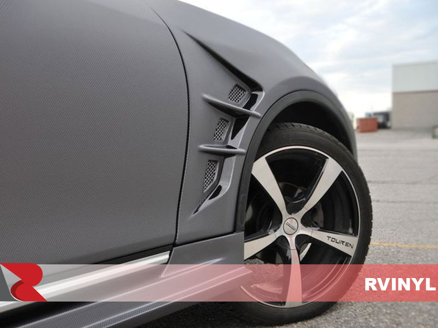 3M 2080 Series Carbon Fiber Anthracite Front Wheel Rwrap