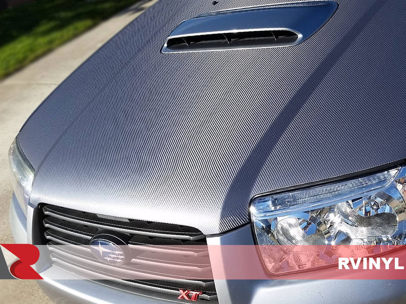 3M 2080 Series Carbon Fiber Anthracite DIY Hood Rwrap