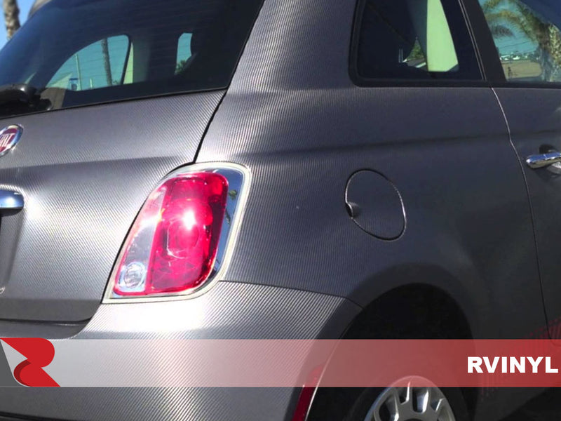 3M 2080 Series Carbon Fiber Anthracite Rear Rwrap