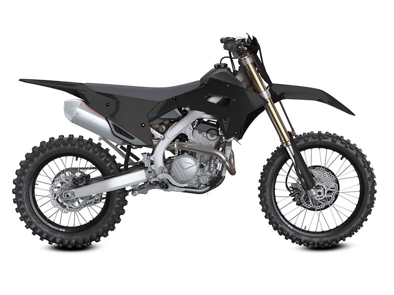 3M 2080 Gloss Black Do-It-Yourself Dirt Bike Wraps