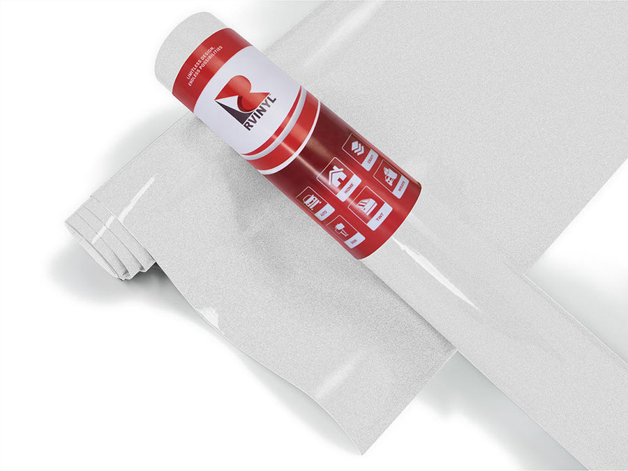 Gloss White Aluminum 3M 1080 Color Swatch Wrap