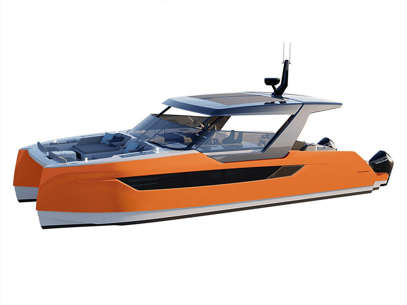 3M 2080 Gloss Liquid Copper Catamaran Dual-Hull Vinyl Film Wraps