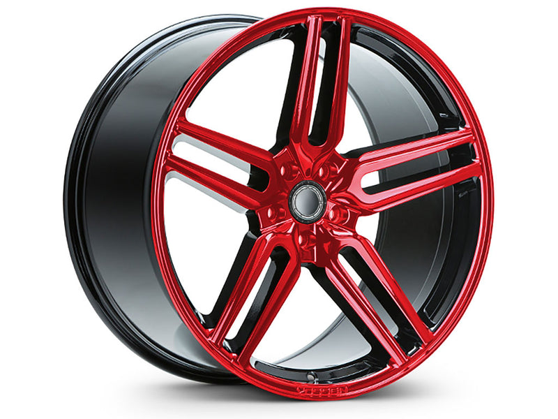 3M™ 2080 Gloss Dragon Fire Red Vinyl Rim Wrap