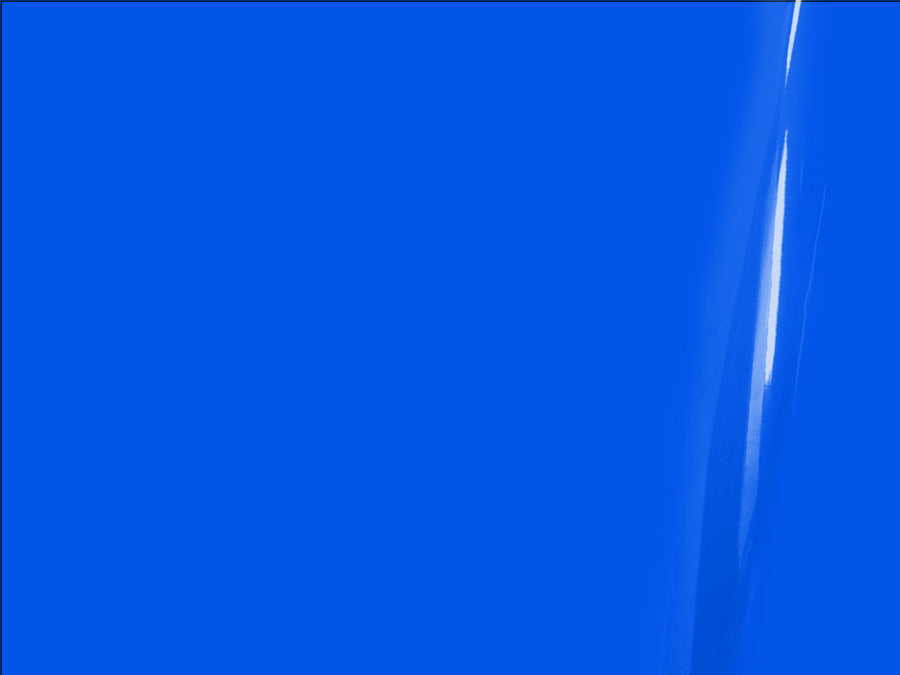 3M 2080 Gloss Intense Blue UTV Wrap Color Swatch