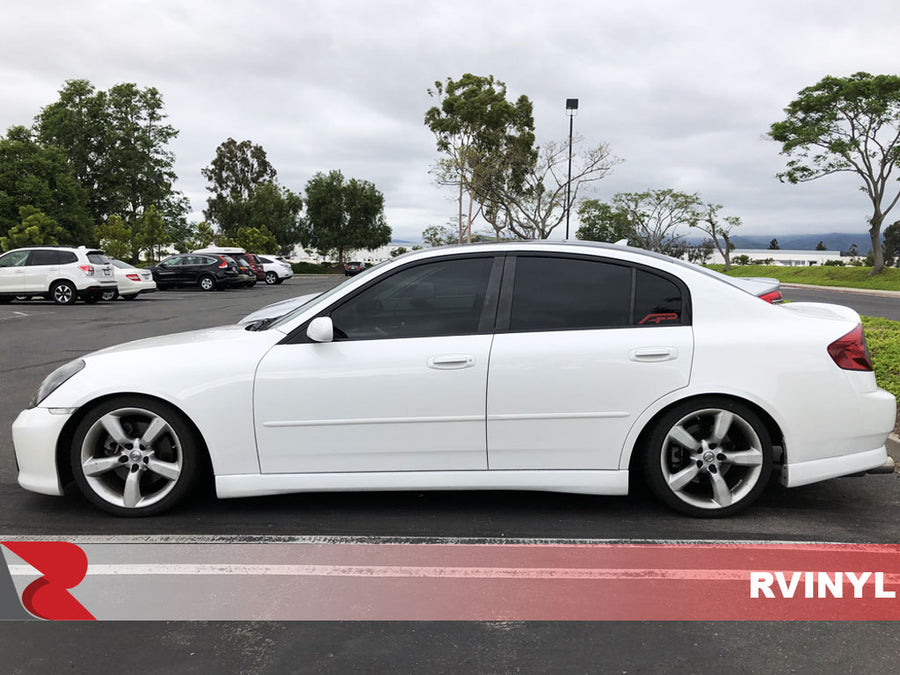3M 2080 Series Gloss Black Wrap For Infiniti G35 Driver Side