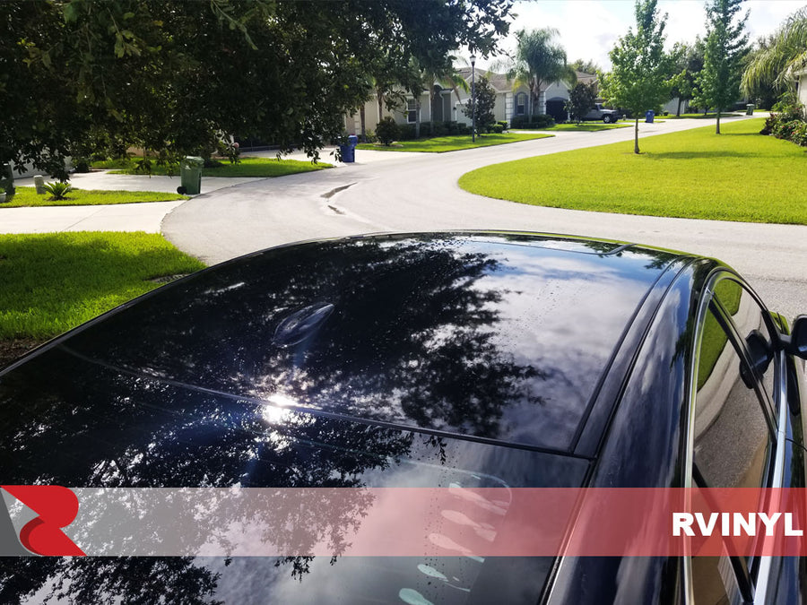 3M 2080 Series Gloss Black DIY Wrap Rear View