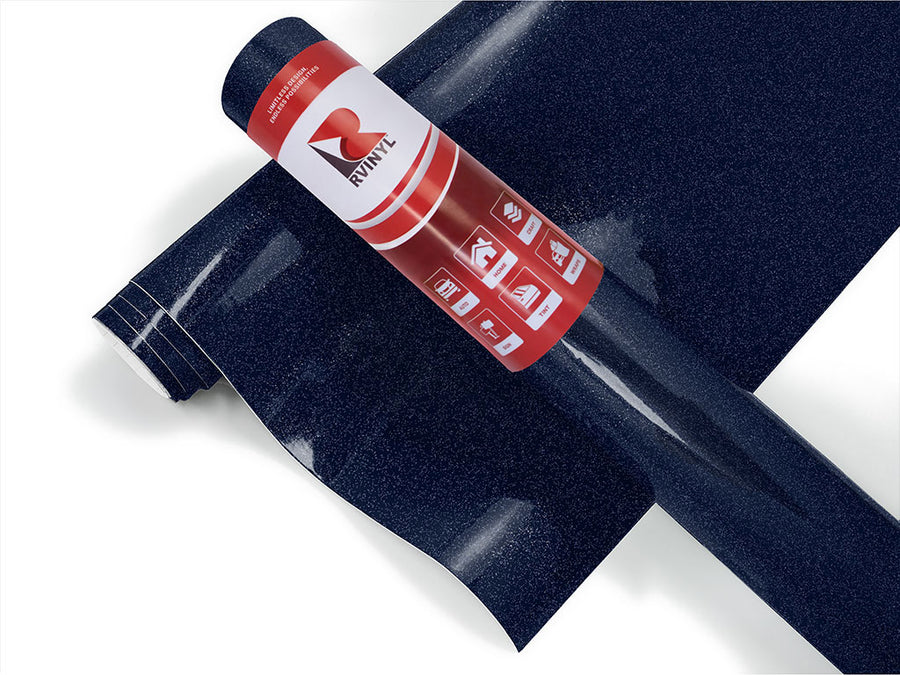 3M 2080 Gloss Midnight Blue Boat Wrap Color Film