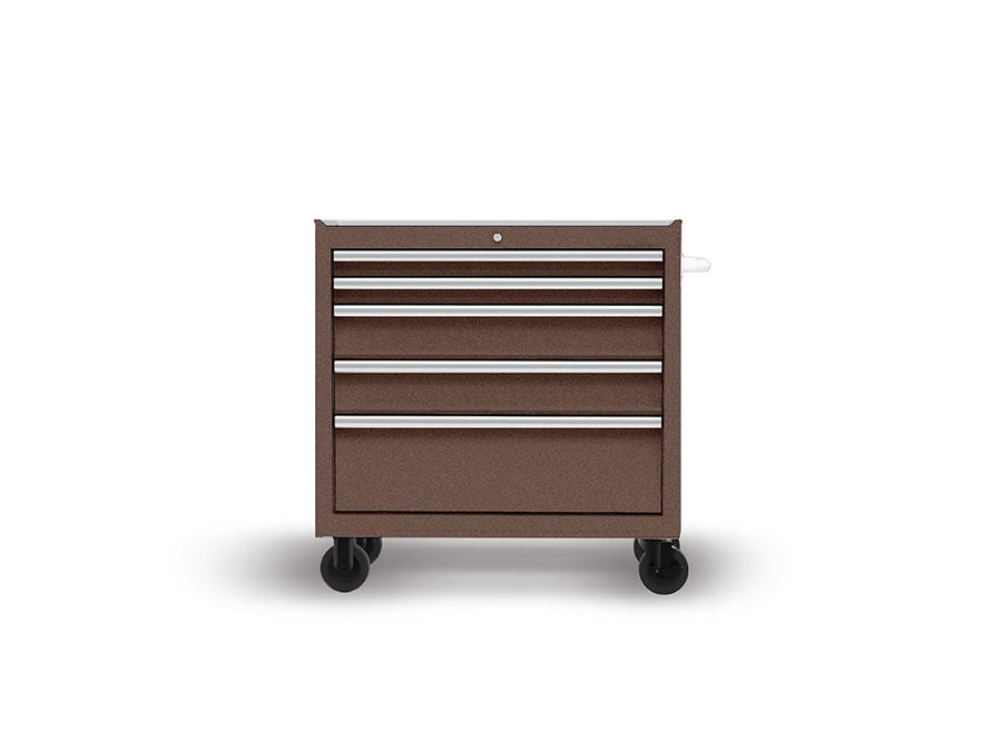 3M 2080 Matte Brown Metallic DIY Tool Cabinet Wraps