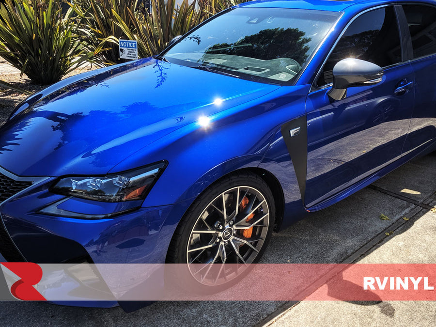 3M 2080 M22 Matte Deep Black Lexus Finished Custom Wrap