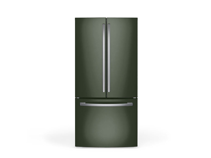 3M 2080 Matte Military Green DIY Built-In Refrigerator Wraps