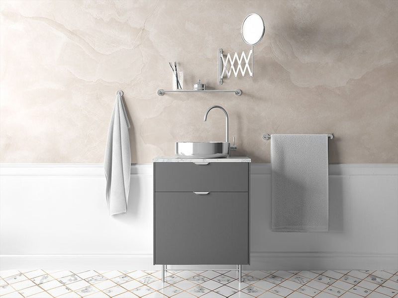 3M™ 2080 Matte Dark Gray Bathroom Cabinet Wraps