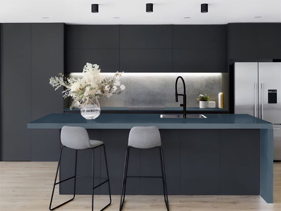 3M™ 2080 Matte Indigo Kitchen Countertop Wraps