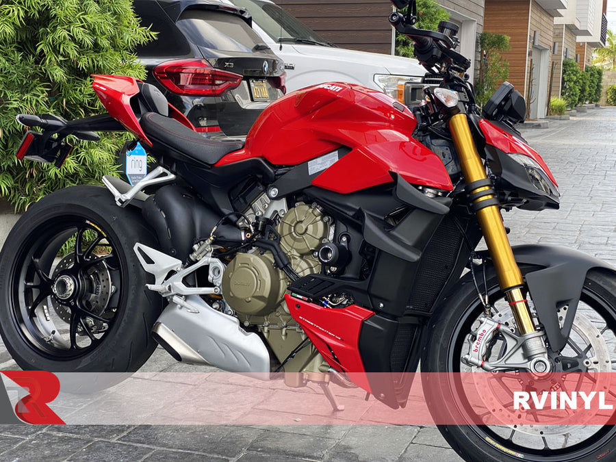 3M 2080 Series Matte Black Motorcycle DIY Wrap