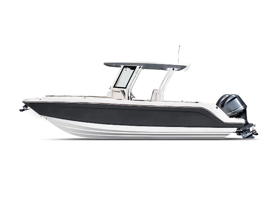3M 2080 Matrix Black Motorboat Wraps