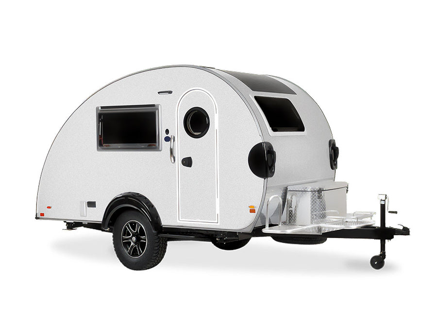 3M 2080 Satin White Aluminum Do-It-Yourself Truck Camper Wraps