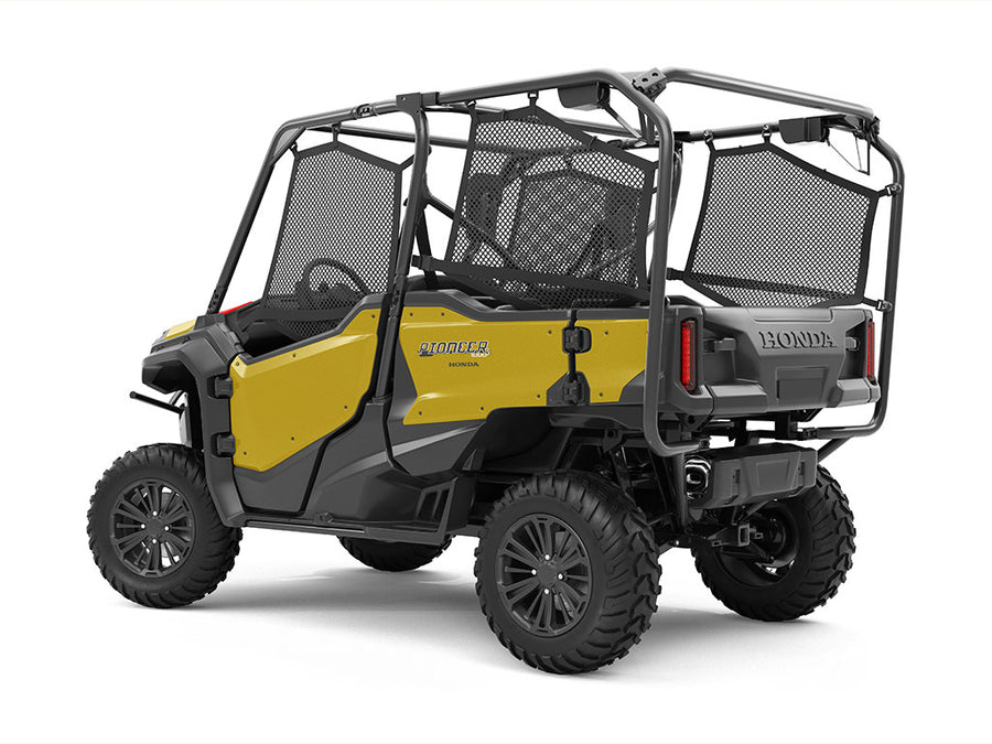 3M 2080 Satin Bitter Yellow UTV Vinyl Wraps