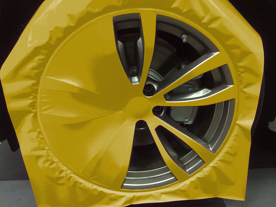 3M™ 2080 Satin Bitter Yellow Custom Wheel Installation Process