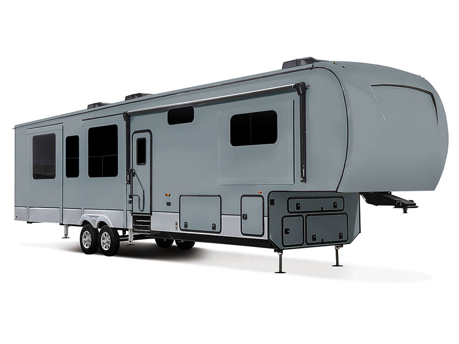 3M 2080 Satin Battleship Gray Do-It-Yourself 5th Wheel Travel Trailer Wraps