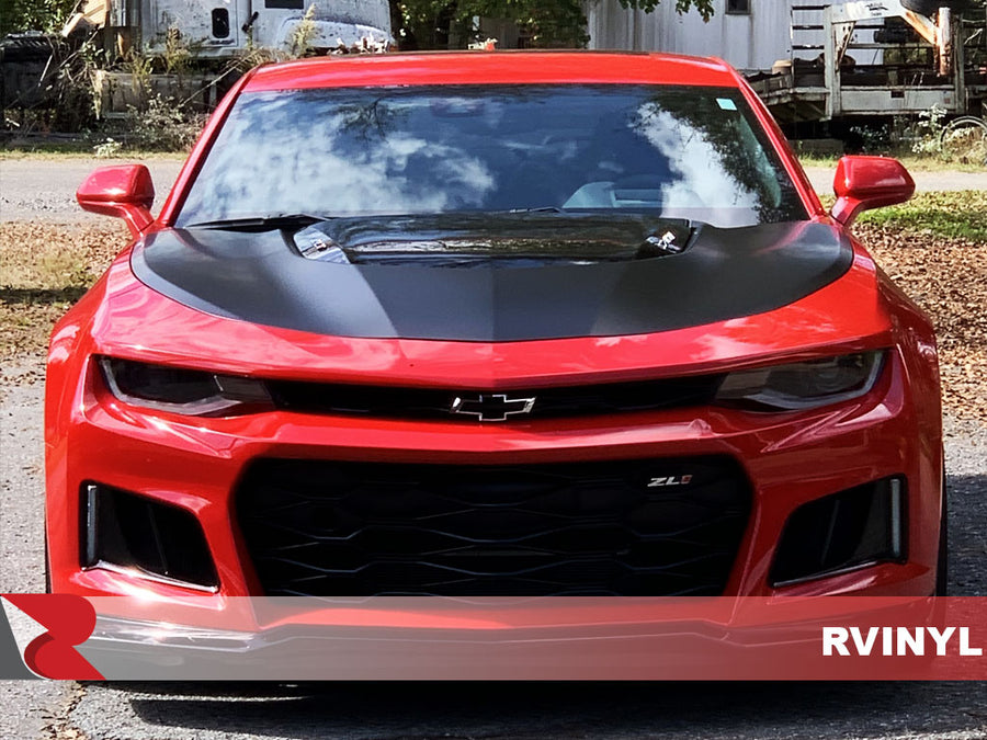 3M 2080 Series Satin Black Hood Wrap