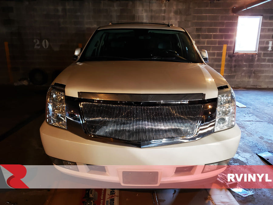 3M 2080 Satin Pearl White Hood Custom Wrap