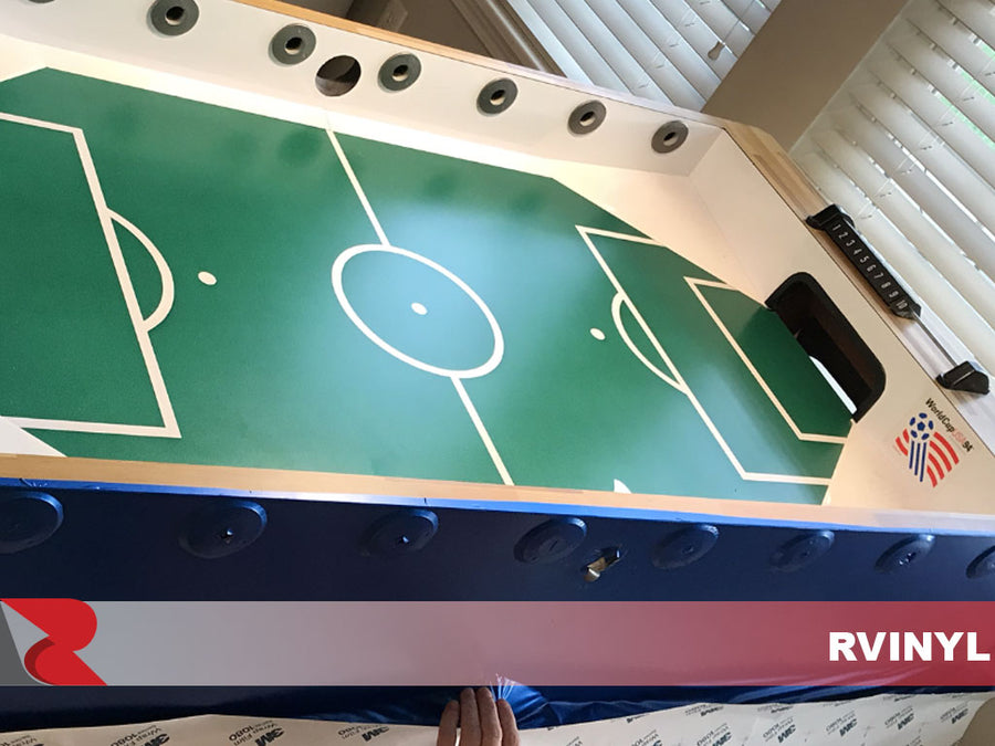 3M™ 2080 Series Satin Perfect Blue Gaming Table Wrapping