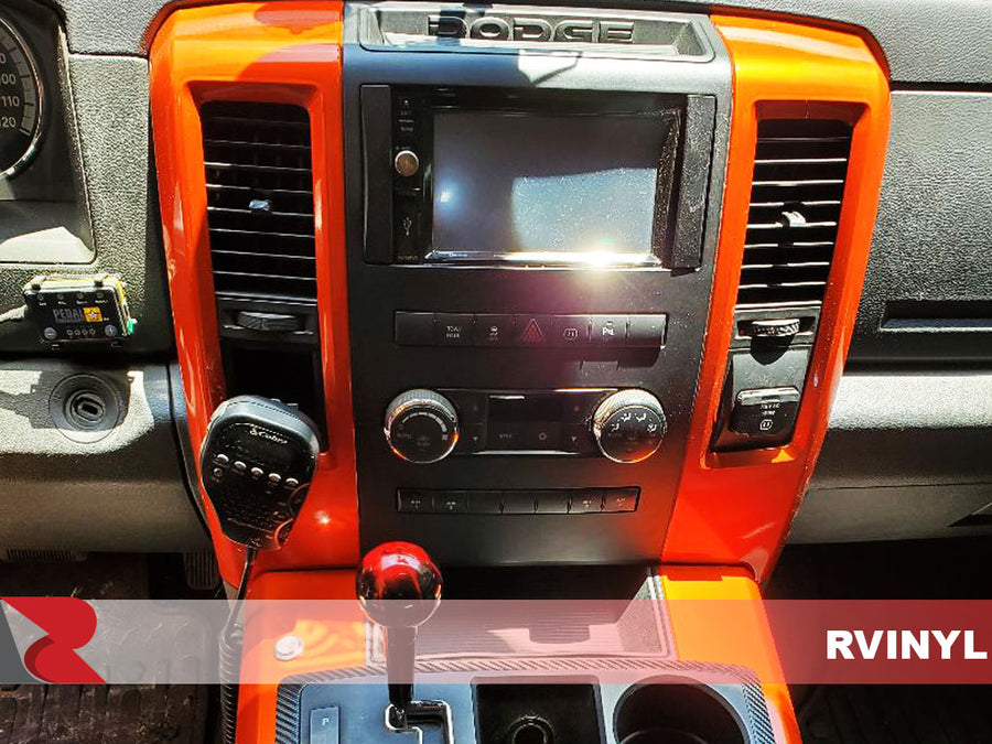 3M™ Wrap Film Series 2080 Gloss Fiery Orange DIY Center Console Wrap