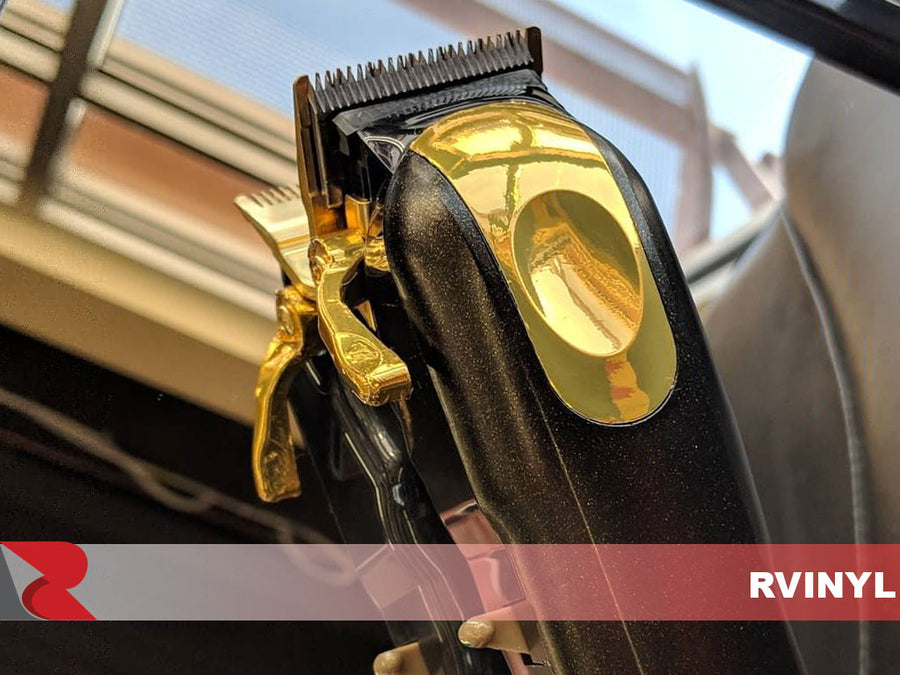 3M™ 2080 Series Satin Gold Dust Black Clipper Wrap