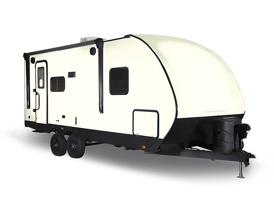 3M 2080 Satin Pearl White Travel Trailer Wraps