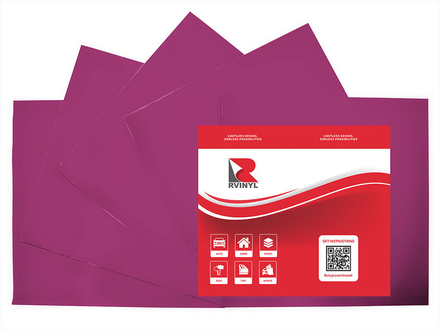 3M 3630 Intense Magenta Craft Vinyl Sheet Pack