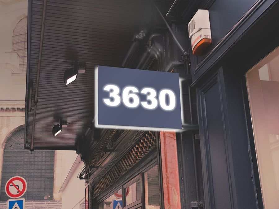 3M Scotchcal 3630 Evening Blue Translucent Building Sign Vinyl