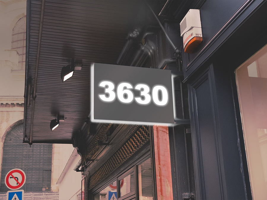 3M Scotchcal 3630 Shadow Grey Translucent Building Sign Vinyl