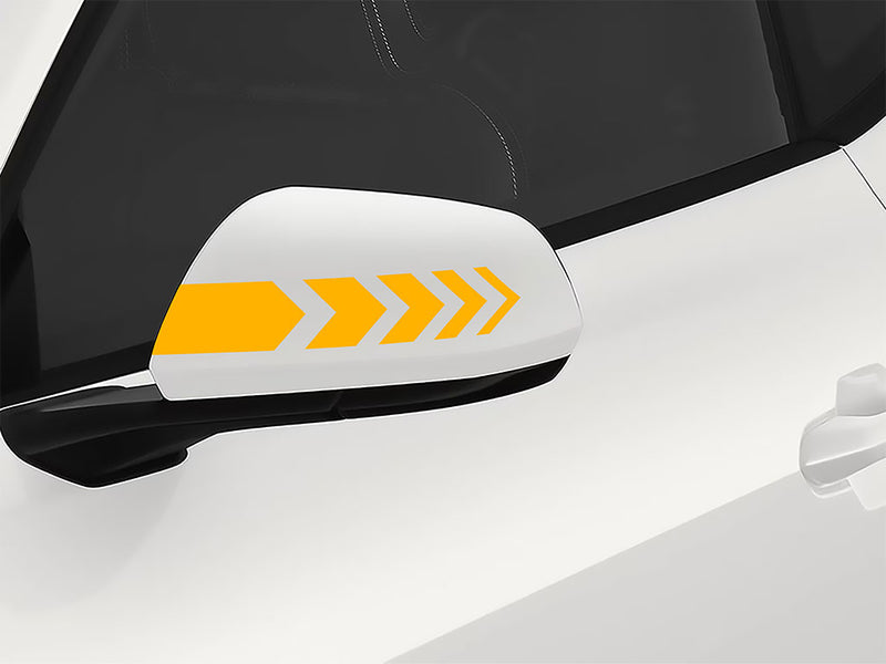 3M Sunflower Yellow Side View Mirror Sticker