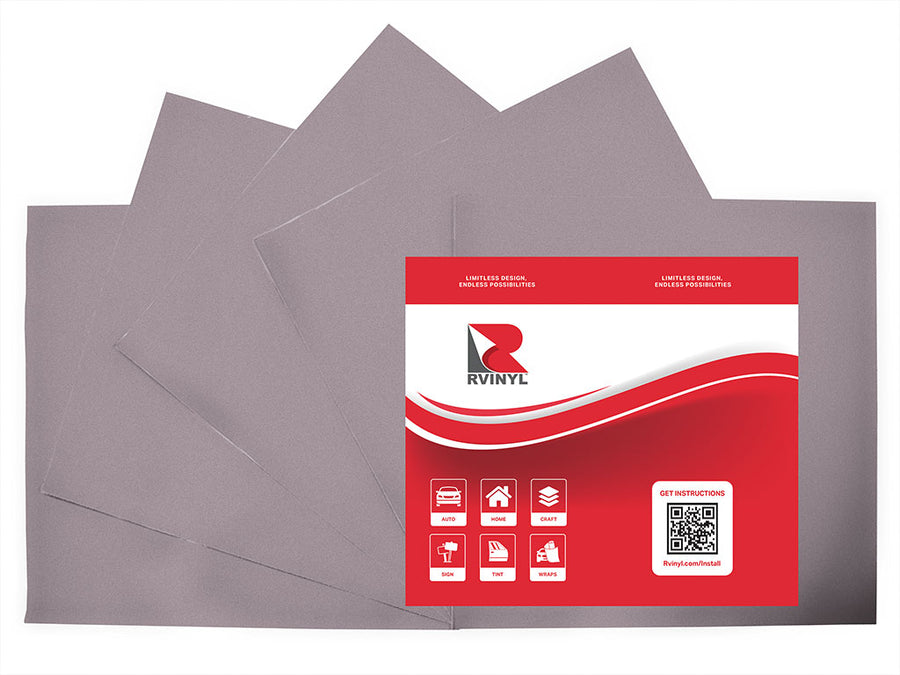 3M 50 Silver Graphics Craft Vinyl Sheet Pack