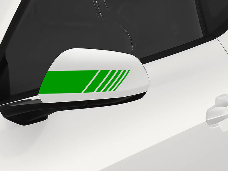 3M Grass Green Side-View Mirror Decal
