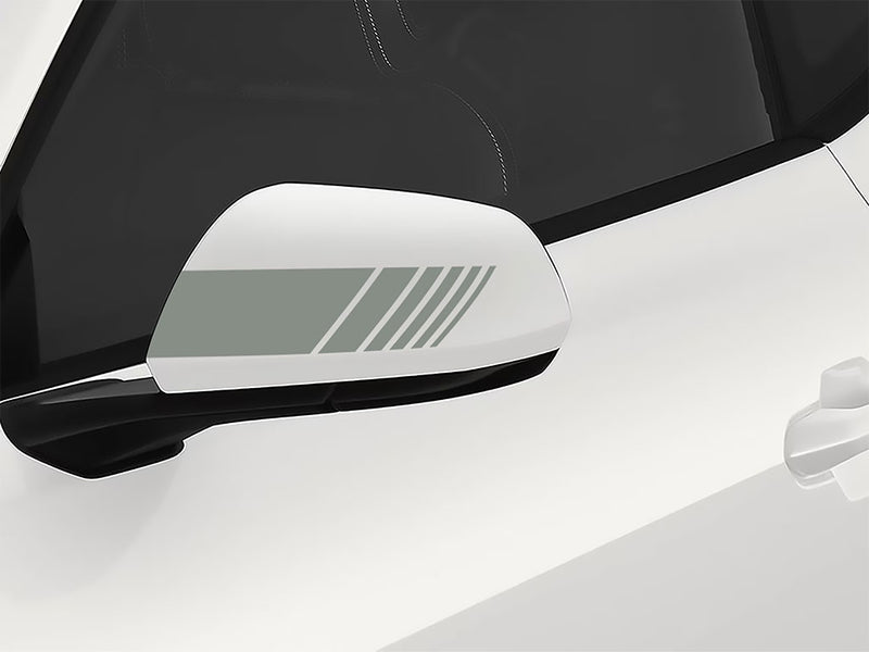 3M Light Gray Side-View Mirror Decal
