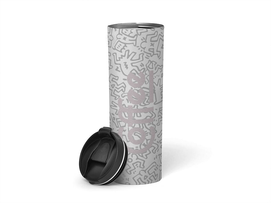 3M 7125 Satin Aluminum Water Bottle DIY Stickers