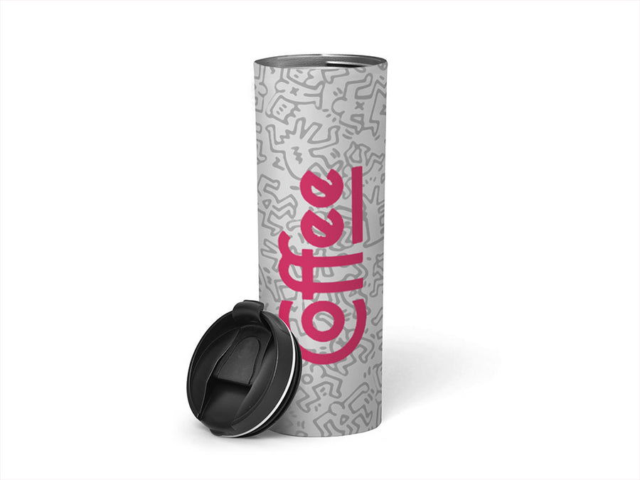 3M 7125 Process Magenta Water Bottle DIY Stickers