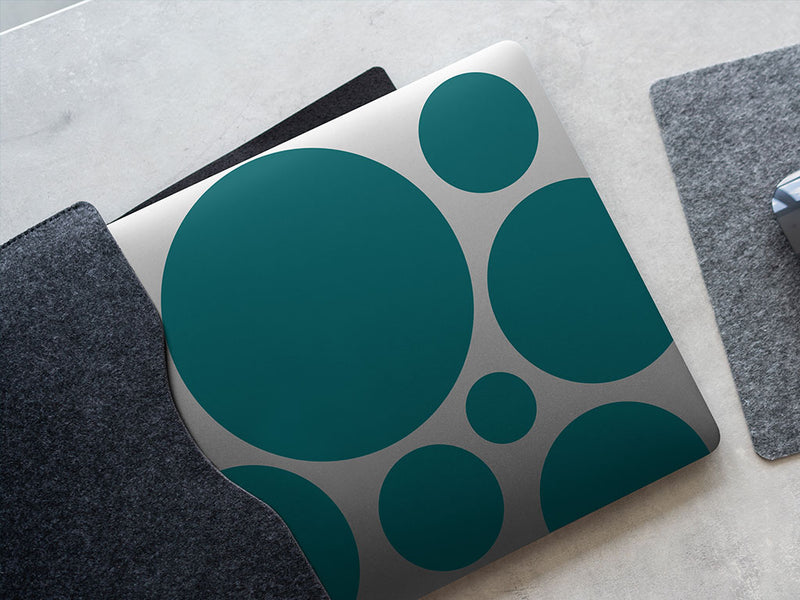 3M 7125 Bermuda Blue DIY Laptop Stickers