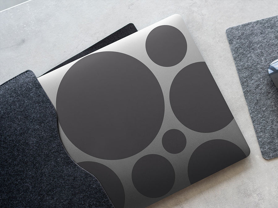 3M 7125 Dark Gray DIY Laptop Stickers