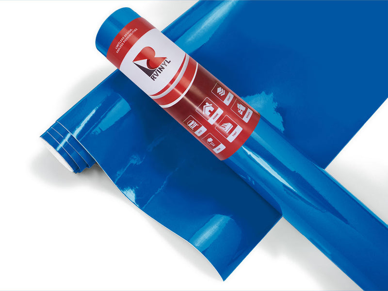 3M 7125 Scotchcal Intense Blue Color Swatch