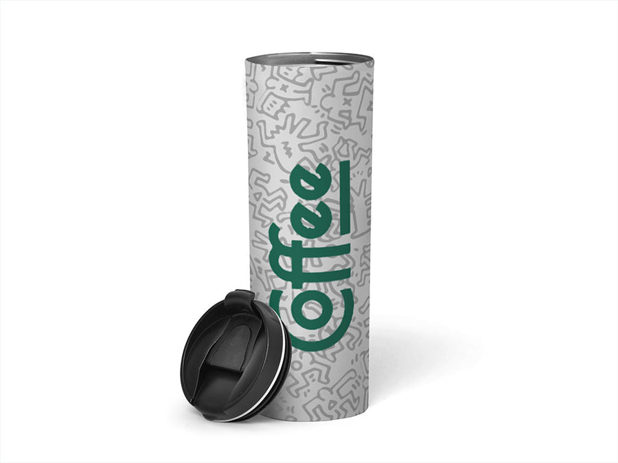 3M 7125 Dark Green Water Bottle DIY Stickers