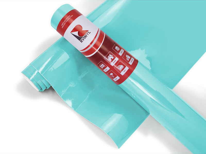 3M 7125 Scotchcal Robin Egg Blue Color Swatch