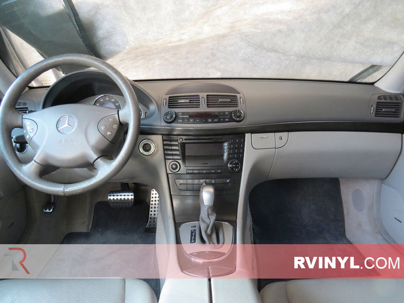 3M™ Brushed Black Metallic Benz Dash Wraps - 2080 Series