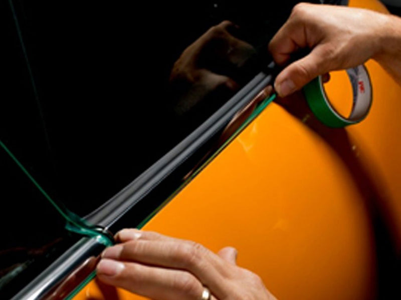 3M Knifeless Finish Line Tape Door Trimming Installation