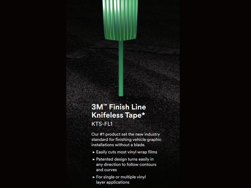 3M Knifeless Finish Line Tape For Vehicle Graphic Installations