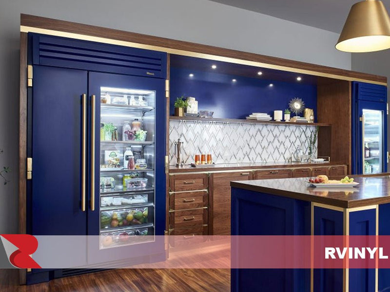 3M™ Matte Indigo Vinyl Fridge Wrap Film